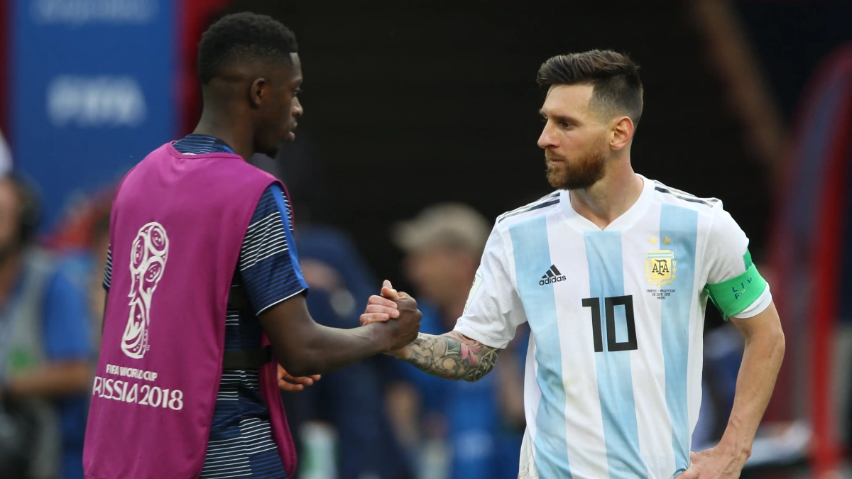 Dembele: ‘Già thêm 4 tuổi, Messi vẫn có thể lại vô địch World Cup’: góc nhìn mới cho người chơi Việt - hình ảnh - wingg88.vip Dembele: ‘Già thêm 4 tuổi, Messi vẫn có thể lại vô địch World Cup’: góc nhìn mới cho người chơi Việt - hình ảnh - wingg88.vip