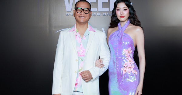 GG88 VIP: Hoa hậu Khánh Vân rạng rỡ sải bước cùng chồng tại Tuần lễ Thời trang - hình ảnh - wingg88.vip