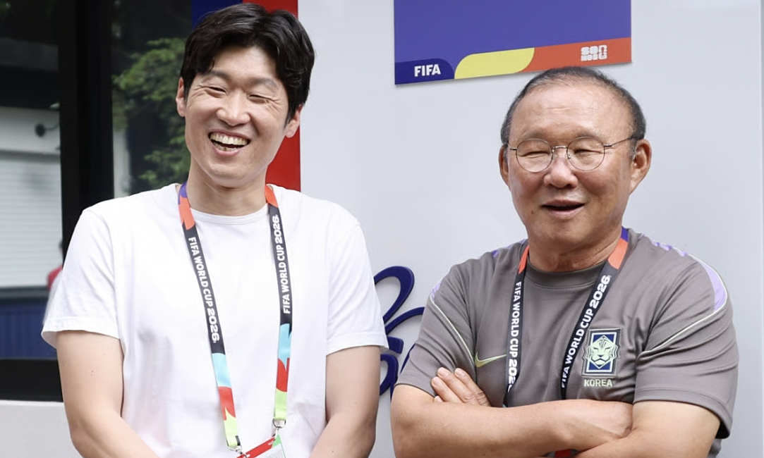 Ông Park Hang-seo tái ngộ Park Ji-sung trước thềm World Cup 2026 - hình ảnh - wingg88.vip